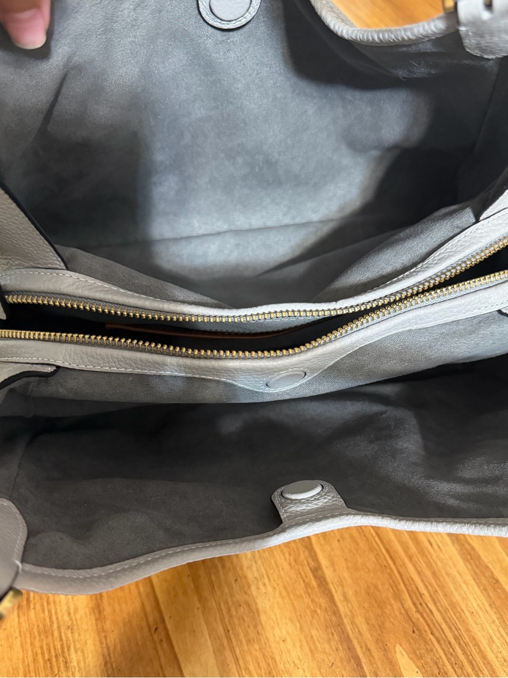 Coach Lori Pebbled Leather Shoulder Bag - Picture 8 of 13